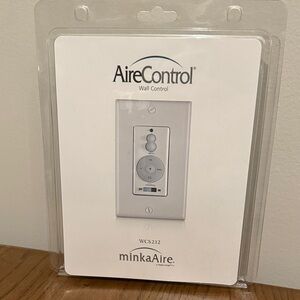 Minka Aire White Finish Wall Mount Control System For Ceiling Fan